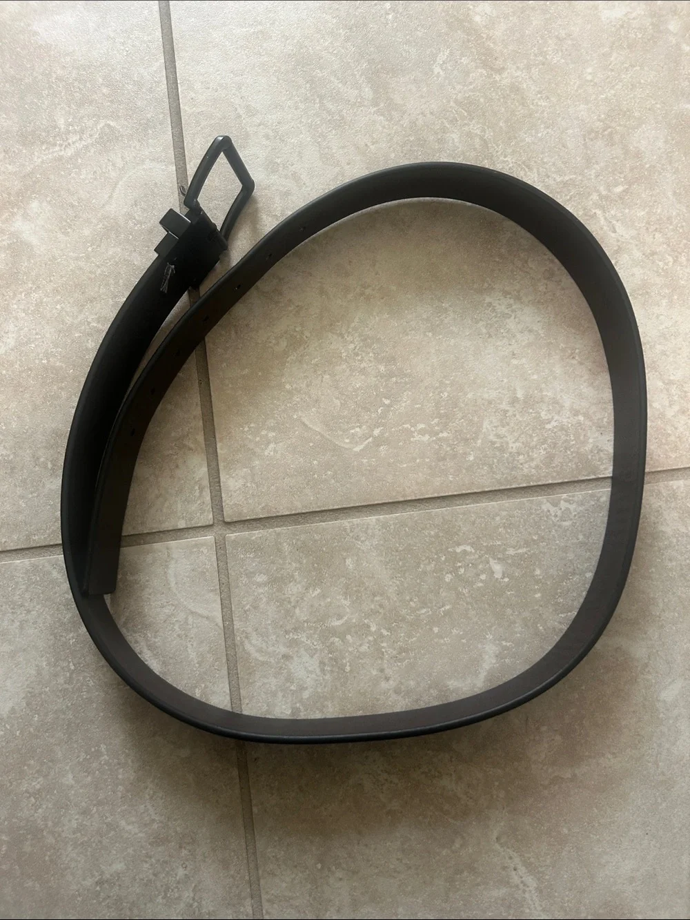 Calvin Klein Men's Black Leather Belt size 38-40